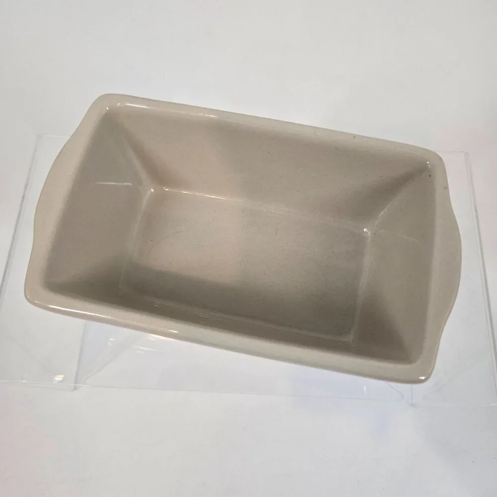 Nantucket Jack-O-Lanterns Mini Loaf Pan Pumkpins Fall Baking Dish Stoneware